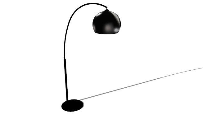 light metal and black plexi® h 190 cm black sphere, houses of the world, ref: 154734, price: eur 100 台灯