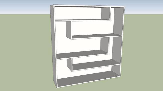 从jysk白色货架/ bookcase诺福克 垃圾箱 书