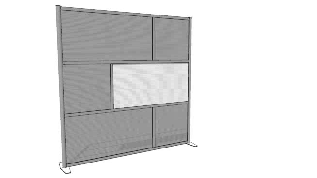 StudioWall Room Divider和办公室隔墙 冰箱 柜子 衣柜 镜子