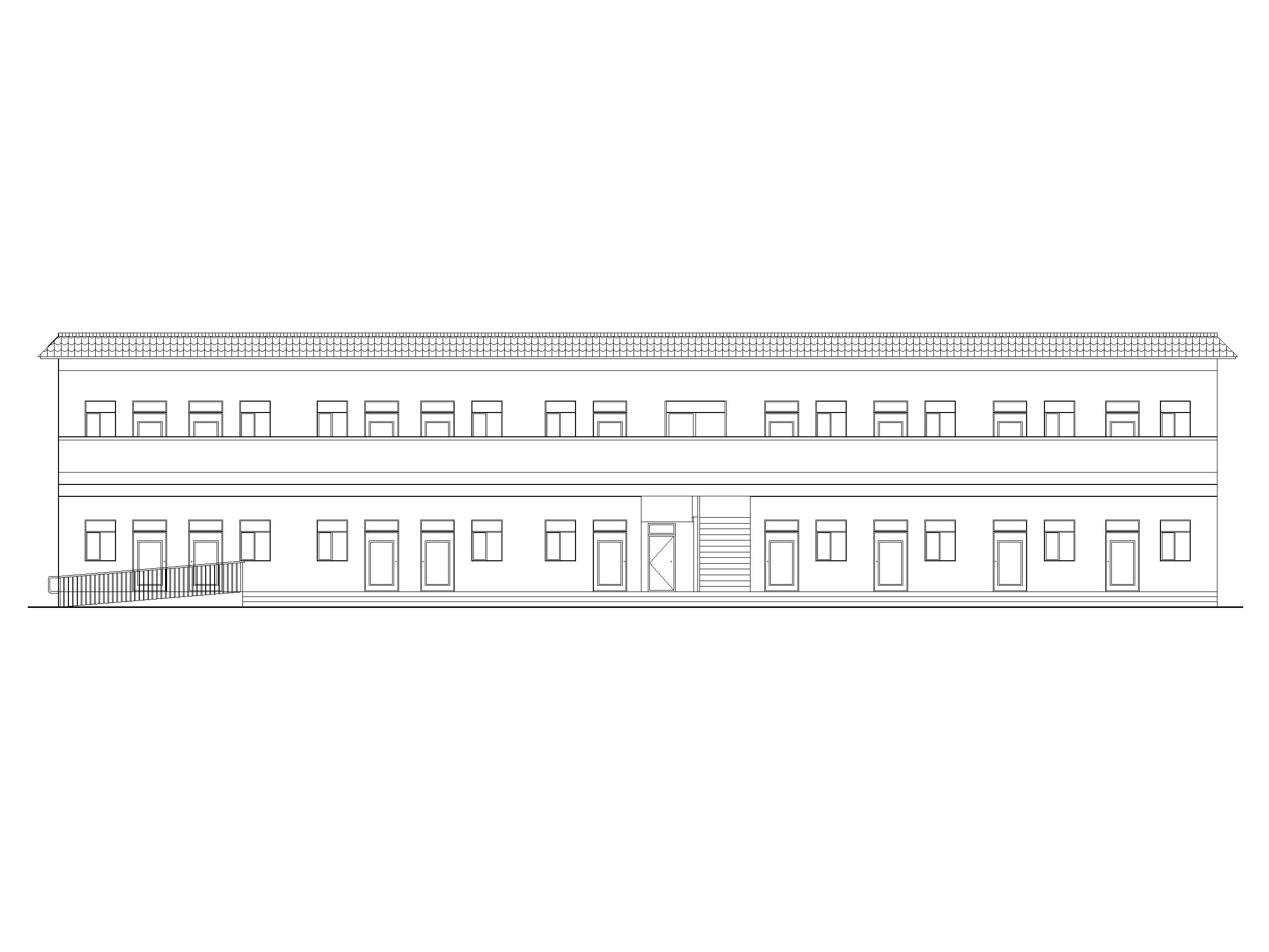 农村社区基层组织活动场所建筑施工图