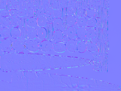 木纹法线