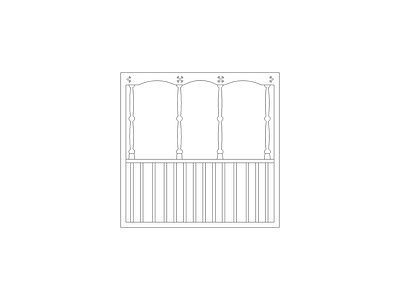 屏风隔断 工厂家具图块