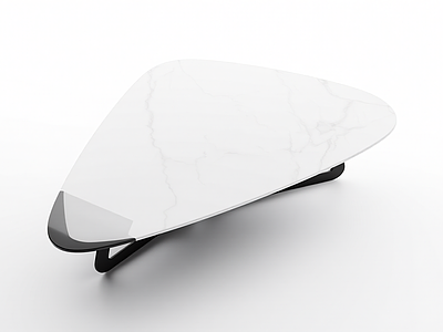 大理石桌面现代桌架