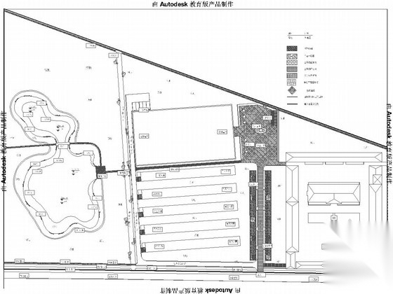 [北京]新农业技术培训园区景观设计施工图 工业园区景观