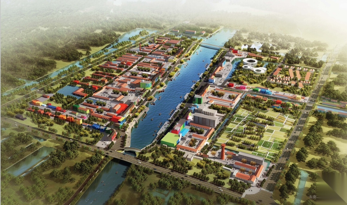 [辽宁]艳色系城市综合体建筑设计方案文本 规划设计