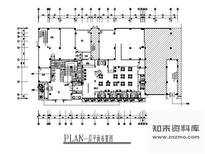 施工图某大酒楼装修图(含效果)