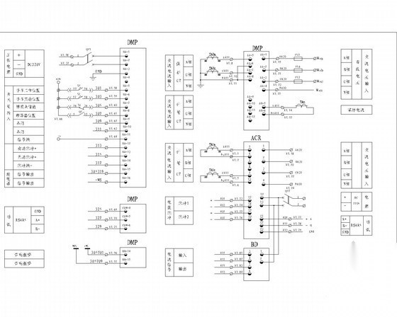 10KV高压柜电气控制原理图汇总
