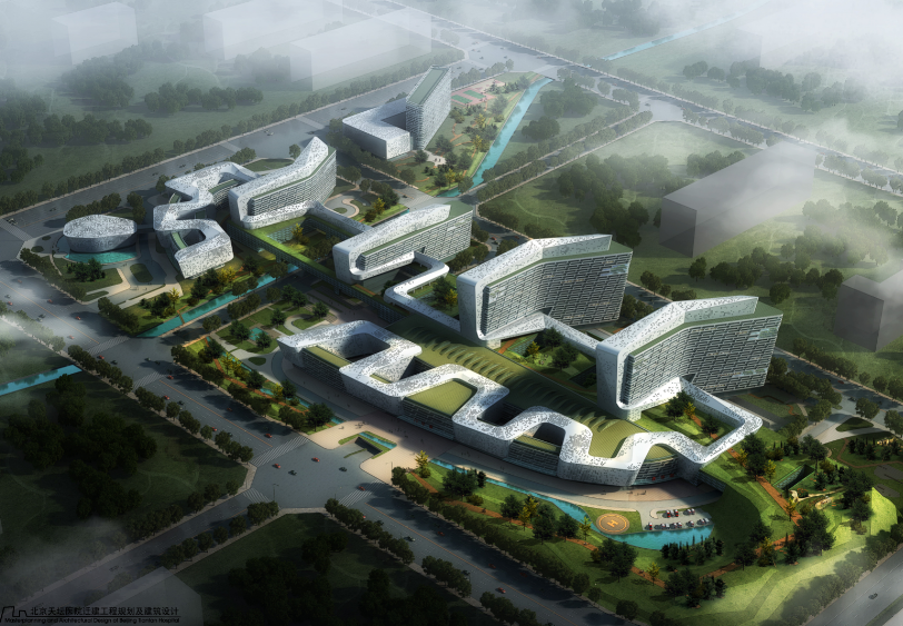 [北京]天坛医院建筑设计方案文本