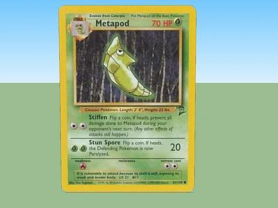 口袋妖怪卡牌Metapod hp 70