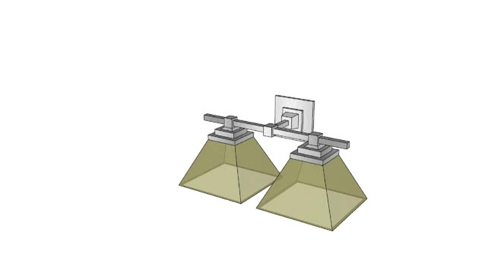 壁灯 草图大师模型