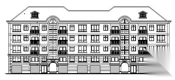 某小区2、3号住宅楼建筑方案图纸
