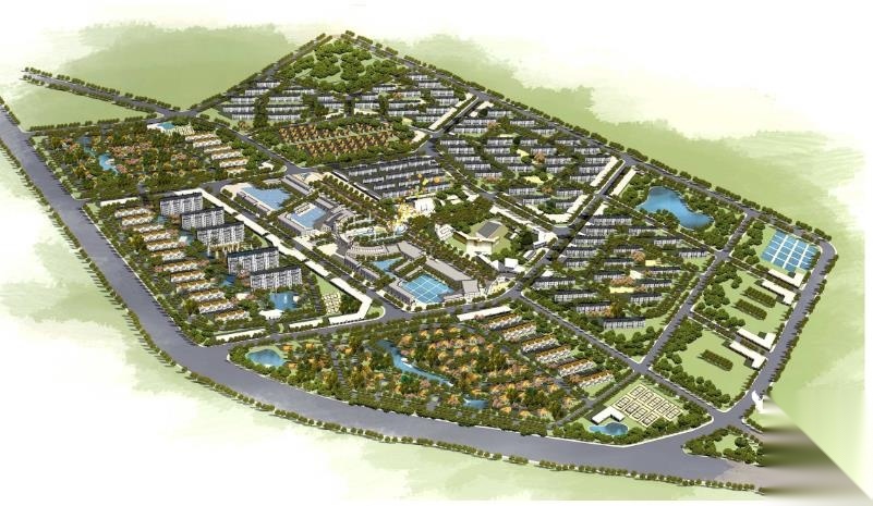 [天津]生态小镇居住区景观设计方案 居住区景观