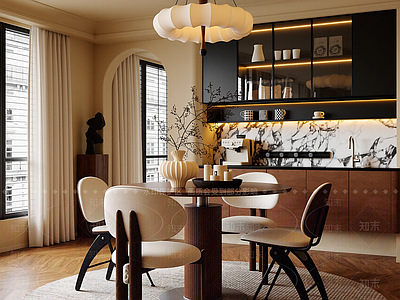 法式家居餐厅