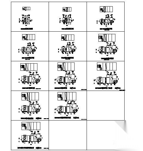 开利39G组合式空调机组详图