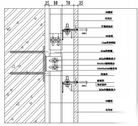 某商业中心幕墙工程设计图