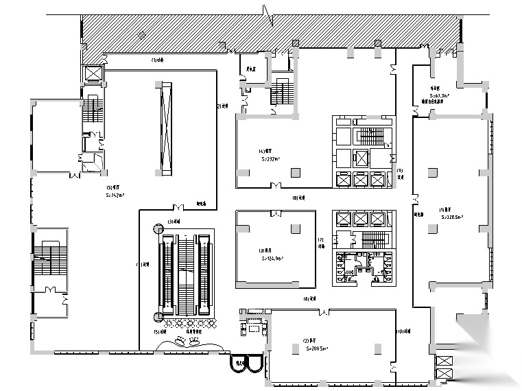 [新疆]9600平米新世纪餐饮空间设计施工图（附效果图）
