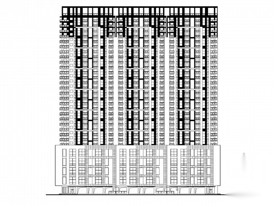 [安徽]大型购物中心建筑施工图（知名大学设计）