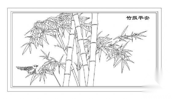 竹报平安