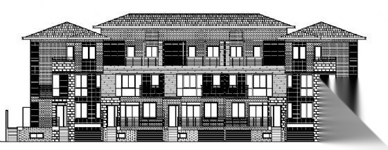 丹堤C区17号楼建筑施工图