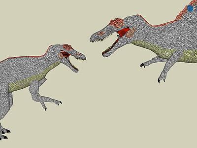 棘龙 vs Suchomimus