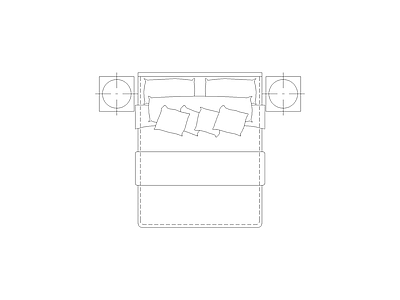 床 家具平台图