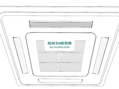 现代空调出风口 中央空调展台