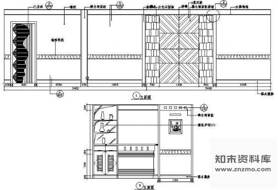 图块/节点豪华VIP房立面图