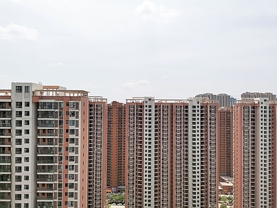 小区外景 晚上小区外景