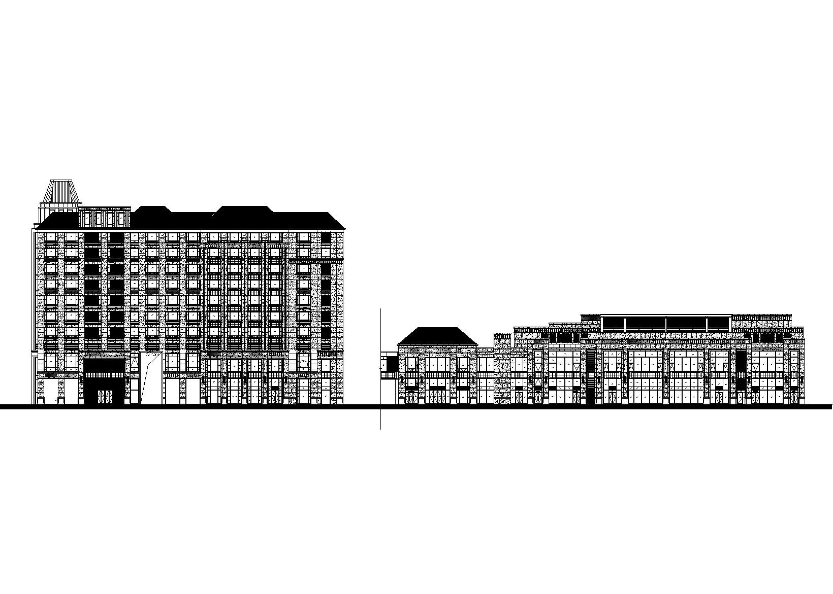 [上海]浦江镇125-3地块浦江皇冠假日酒店建筑施工图