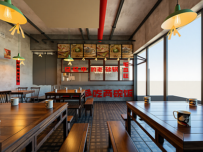 工业快餐店