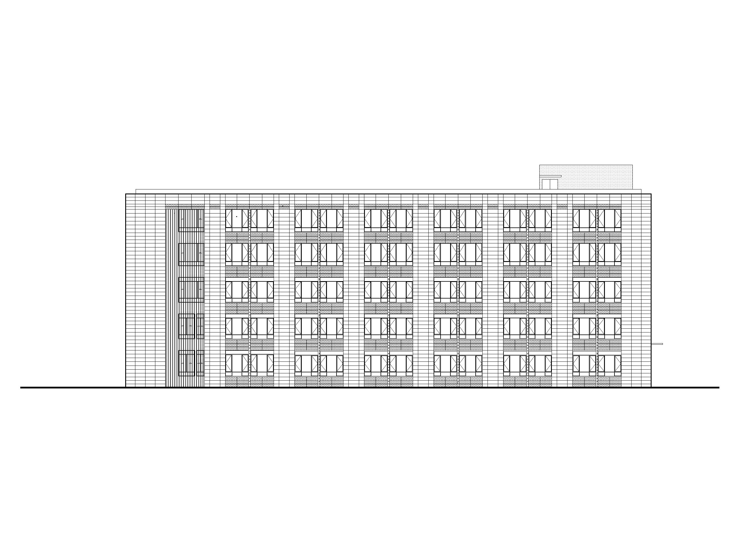 医疗中心体检办公楼建筑施工图