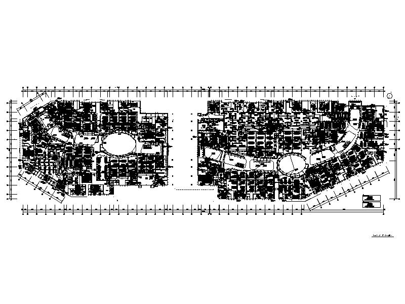 大型商业广场空调_通风_防排烟设计图纸2019 建筑暖通
