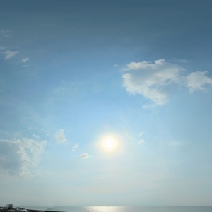 蓝天多云外景46