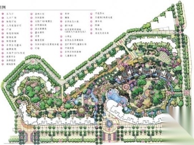 [深圳]居住区景观扩初设计方案 居住区景观