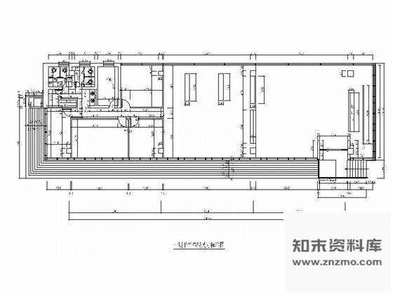 施工图青岛某住宅小区售楼处室内竣工图