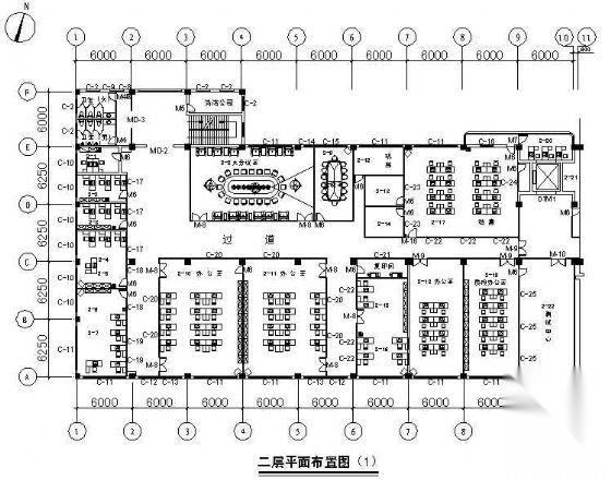 某公司厂房办公楼装饰图