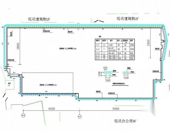 [北京]26米深基坑桩锚支护初步设计图 混凝土节点