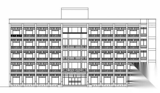 [毕业设计]光州新区某五层行政服务中心建筑设计方案