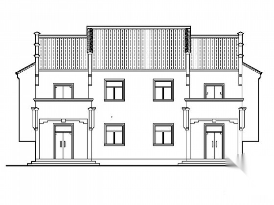 某二层农村小康住宅方案 带效果图  自建房