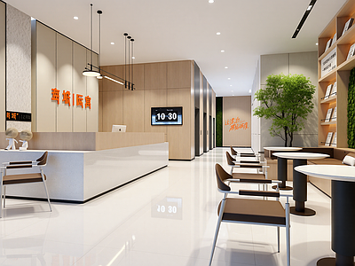 现代酒店大堂