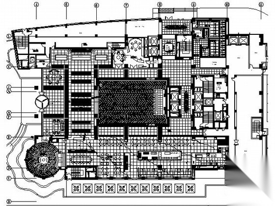 锦绣喜来登大酒店施工图（含实景）