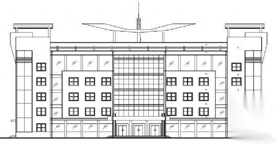 6层办公楼建筑施工图