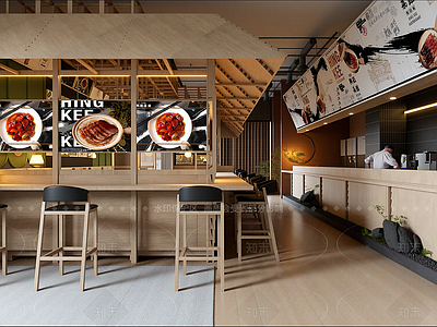 新中式快餐店