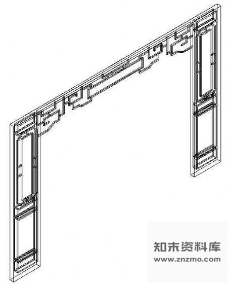 图块/节点门CAD模型图块11