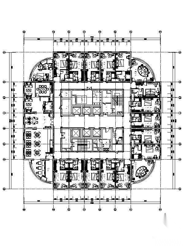 [北京]四星级酒店客房精装施工图