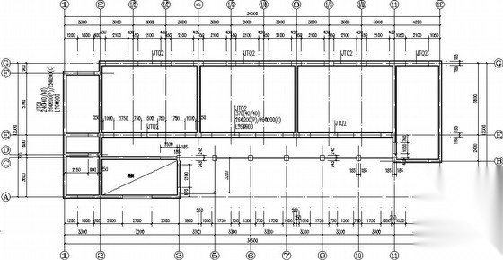 [德阳]小学教学楼加固改造结构施工图 抗震加固结构