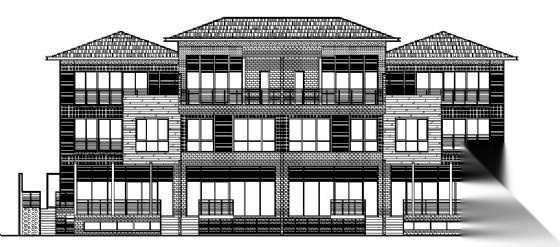 丹堤C区28号楼建筑施工图