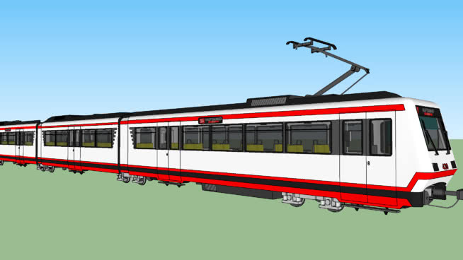 einsystemstadtbahn 3、轻轨电车列车3，3 火车