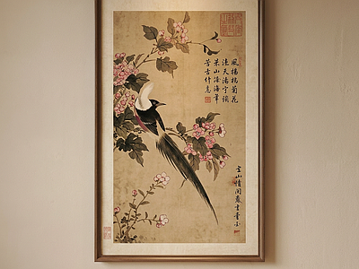 新中式挂画挂画