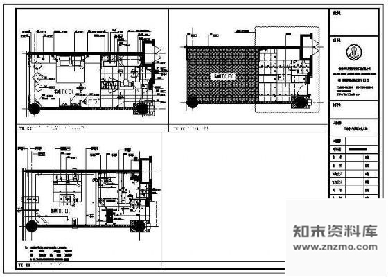 施工图四星级标准客房图纸